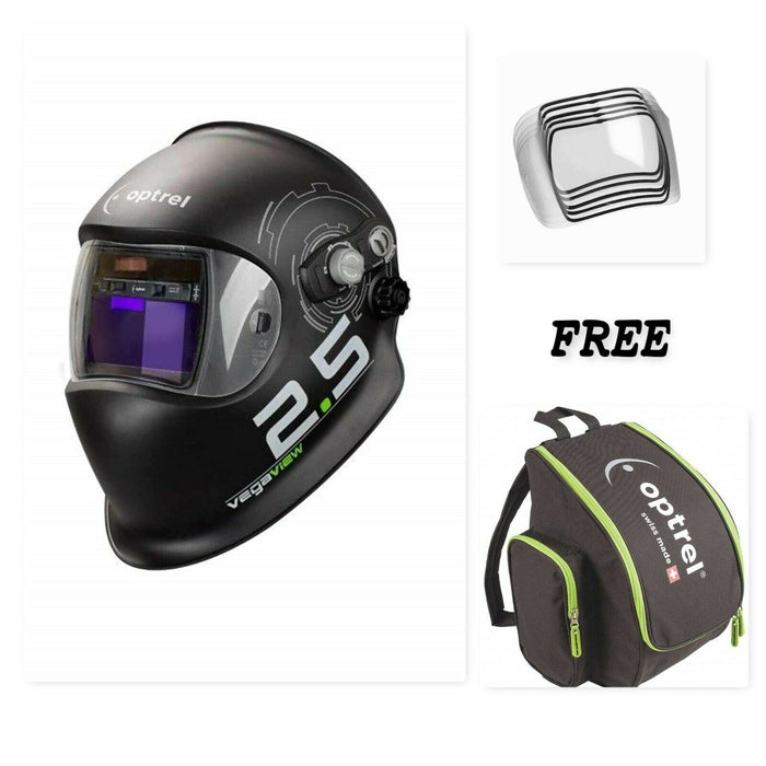 Casco de soldadura Optrel VegaView 2.5 con lente y mochila GRATIS 1006.600