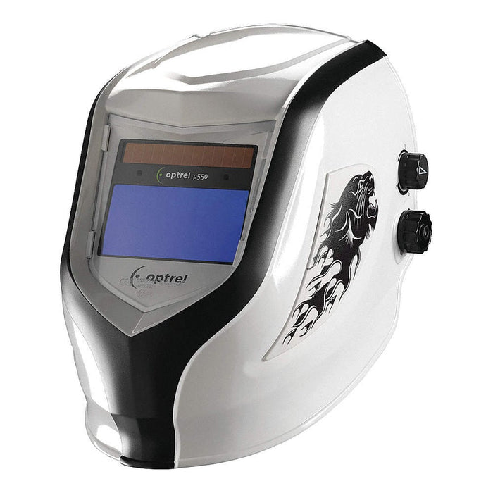 CASCO OPTREL SERIE P550 BLANCO/NEGRO (1007.030)