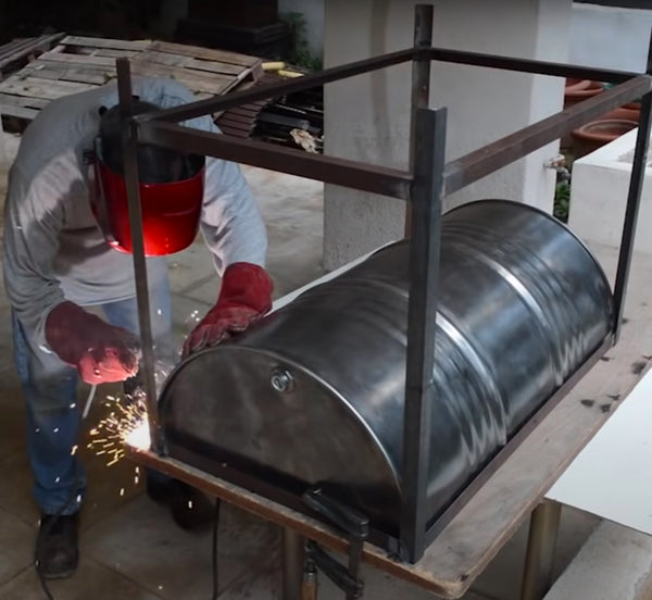 Proyecto de soldadura de pozo de barbacoa casero de bricolaje para principiantes