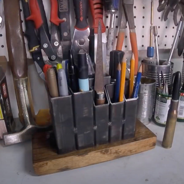 Proyecto de soldadura de portalápices simple de bricolaje para principiantes