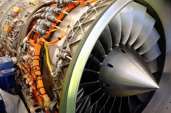 Motores de aviones de soldadura TIG