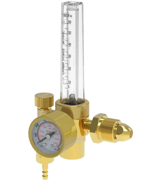 Regulador de gas con medidor de flujo YesWelder® para soldadura con argón/CO2