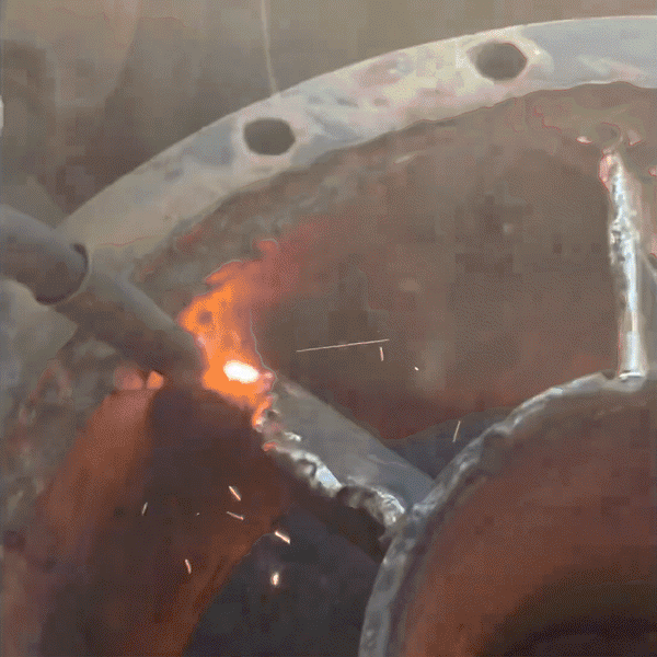 Soldadura Mig de hierro fundido Usando alambre de níquel de hierro fundido