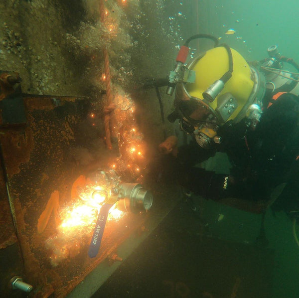 soldadura submarina